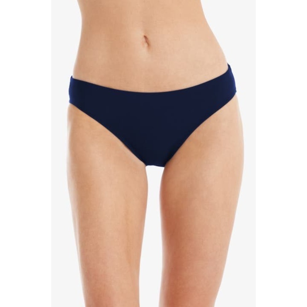 AQUA Intimates‎ Black Small Thong Panty Seamless Stretch Comfort Style